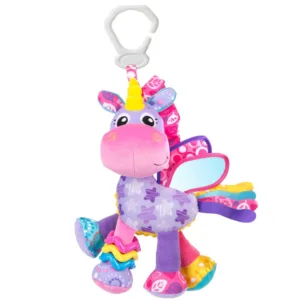 Zornaitoare de agatat la carucior Playgro Hore Hop Trop Roz