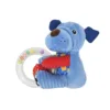 Zornaitoare din plus pentru bebelusi Lorelli Blue Dog Circle
