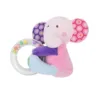 Zornaitoare din plus pentru bebelusi Lorelli Pink Elephant Circle