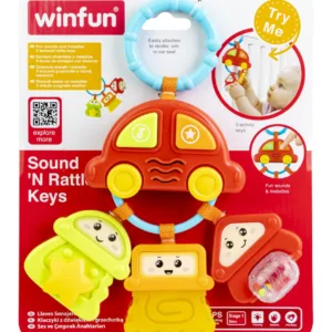 Zornaitoare masinuta cu 3 chei Winfun