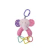 Zornaitoare pentru bebelusi Lorelli Figures Elephant Pink