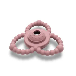 Zornaitoare pentru dentitie Floare Lorelli Baby Care Deep Pink