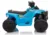 ATV Quad electric pentru copii 35W XH116 LeanToys 5705 albastru-negru 6V cu amortizoare, greutate maxima admisa 20 kg