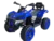 ATV electric pentru 2 copii Kinderauto SuperOffroad V2 4×4 140W 12V 7Ah, albastru