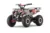 ATV electric pentru copii NITRO Torino Quad 1200W 48V Big Tyre, culoare White Grafiti