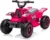 ATV electric pentru fetite, Kinderauto CUBA 35W 6V cu telecomanda inclusa, Rose