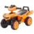ATV pentru copii fara pedale Chipolino Orange cu spatiu de depozitare sub sezut, panou muzical cu melodii, potrivit pentru copii de la 1,5 ani pana la greutatea de 25 kg