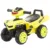 ATV pentru copii fara pedale Chipolino Yellow cu spatiu de depozitare sub sezut, panou muzical cu melodii, potrivit pentru copii de la 1,5 ani pana la greutatea de 25 kg