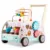 Antemergator din lemn tip magazin cu inghetata si diverse activitati 48 x 27.5 x 40.5 cm Ricokids RK-873