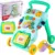 Antepremergator MalpPlay Green interactiv cu panou muzical si luminos, tabla de desenat