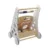 Antepremergator din lemn, xilofon, sortator forme, labirint, spatiu depozitare, 4 roti, 38x32x45.5 cm