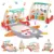 Antepremergator multifunctional 2 in 1 cu Salteluta de joaca Grey