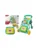 Antepremergator multifunctional pentru bebe cu centru de activitati turcoaz LeanToys
