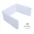 Aparatoare matlasata cu fermoar pentru patut 120X60 cm Blue MimiNu