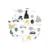 Aparatoare pentru patut MimiNu, tip rulou, cu husa detasabila, lungime 180 cm, din bumbac, Childrens Journey Grey