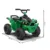 Atv electric pentru copii, 2 x 35w, 2 trepte de viteza, claxon, muzica, lumini fata, roti spuma eva, 3-8 ani, verde