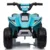 Atv electric pentru copii Chipolino Speed blue 25W, 6V pedala acceleratie, sarcina maxima pana la 25 kg