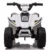 Atv electric pentru copii Chipolino Speed white 25W, 6V pedala acceleratie, sarcina maxima pana la 25 kg