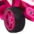 Atv electric pentru copii Little Monster TR1805 roz 25W cu panou audio si acceleratie pe ghidon, 70×38.5×42 cm