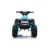 Atv electric pentru copii Nichiduta Blue 6V 30W cu sunete si lumini, roti late si rezistente, suport picioare lat