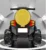 Atv electric pentru copii Nichiduta Race Yellow 35W cu scaun din piele, lumini, pornire la buton si suport lat pentru picioare