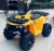 Atv electric pentru copii Nichiduta Racer 1 Yellow 6V 25W, acumulator reincarcabil, unitate audio cu Usb, Mp3 si muzica, pornire la buton si lumini led