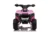 Atv electric pentru copii Nichiduta Racer X Pink 35W cu sunete pornire si muzica, suport picioare lat si roti rezistente