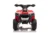 Atv electric pentru copii Nichiduta Racer X Red 35W cu sunete pornire si muzica, suport picioare lat si roti rezistente