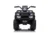 Atv electric pentru copii Nichiduta Super Me Black 12V 70W cu scaun din piele, mufa Mp3, Usb si bara de protectie