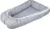 Baby Nest cu 2 fete, grey snowflakes 72x42x15 cm
