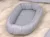 Baby Nest cu doua fete Pure Tricot Grey 70 x 45 cm