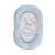 Baby nest, bumbac ranforce, Lorelli Little Bear, 92 x 58 cm, Blue