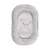Baby nest, bumbac ranforce, Lorelli Little Bear, 92 x 58 cm, Grey