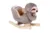 Balansoar din lemn pentru copii Knorr Toys Lenesul Luis include marioneta de mana din plus 65x32x50 cm, pana la 30 kg, 18 luni+