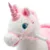 Balansoar din plus pentru copii PlayTo White Unicorn cu baza din lemn,sunete si miscari