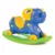 Balansoar elefant 2 in 1 cu roti si platforma detasabila Pilsan Blue