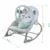 Balansoar multifunctional cu vibratii si arcada cu jucarii,husa detasabila,baza antiderapanta si centuri de siguranta Nukido Panda Mint