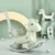 Balansoar pentru copii Nichiduta Garden Rocking Horse Green 3 in 1, transformabil in vehicul fara pedale,maner parental detasabil,roti EVA,spatar si baza detasabile