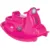 Balansoar pentru copii Pilsan Rocking Moto Pink cu manere ergonomice,sistem antirasturnare,plastic rezistent UV,greutate maxima suportata 35kg