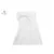 Baldachin din tull pentru patut cu funda si volan 210×145 cm Alb MimiNu