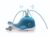 Balena stropitoare cu apa, materiale eco, BS Toys