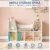 Bancuta multifunctionala Ginger Home Cozy Castle BrownWhite,cu 6 compartimente de depozitare,Pernute cu husa detasabila cu fermoar,dimensiune 112 x 28 x 61 cm