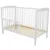 Bariera de protectie din lemn pentru patut 120×60 cm Alb