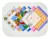 Batistuta reutilizabila din bumbac pentru copii 25 x 25 cm Multicolor