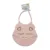 Baveta Cangaroo din silicon Nugget Pink