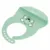 Baveta FreeON moale din silicon cu buzunar 31×24 cm Bear Green