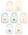 Baveta bumbacpvc  7set Fillikid