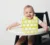 Baveta cu 2 fete si buzunar BabyJem, 24×35 cm Galben