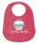 Baveta cu buzunar din silicon Canpol Babies 74020 pink