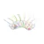 Baveta cu snur, bumbacpvc  7set Sunny Baby